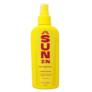 New! Sun-In Hair Lightener Spray, Lemon, 4.7 Oz